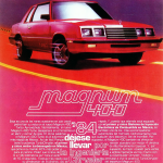 1984 Chrysler Magnum 400 Ad